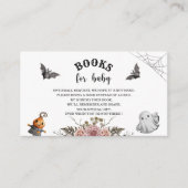 ベビー・エンクロージャー・カード用の赤ちゃんシャワー・ブック エンクロージャーカード (正面)