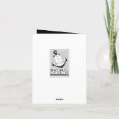 ベビー·オイ·アナウンス（失礼な少年） 案内状 (裏面)