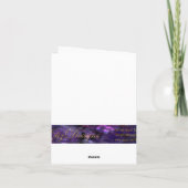 ベビー・カードの提供 案内状 (裏面)