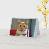 ベビー カード (黄色い花)