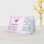 ベビー カード (黄色い花)