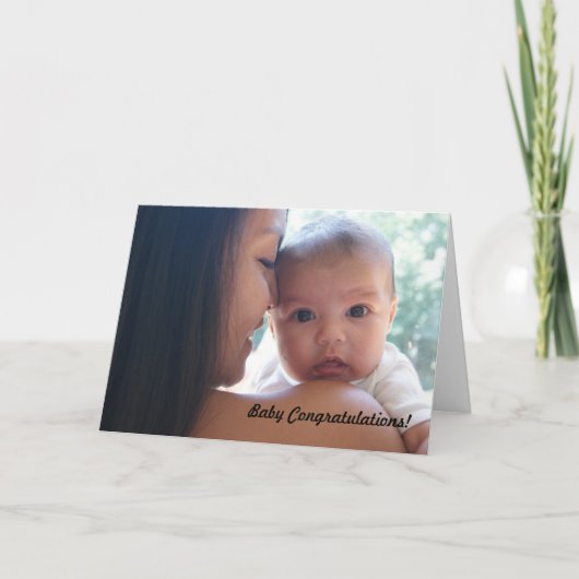 ベビー カード (正面)