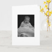 ベビー カード (黄色い花)