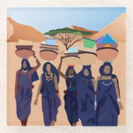 ベビー ガラスコースター