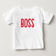 ベビー/キッズ用BOSSユーモアTシャツ