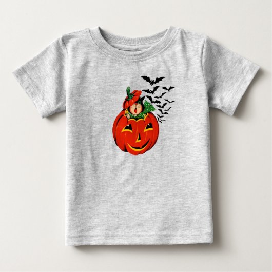 ベビー/キッドヴィンテージハロウィーンTシャツ ベビーTシャツ (正面)