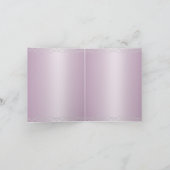 ベビー《キリスト教》洗礼式や命名式サンキューカード サンキューカード (内部)