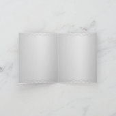 ベビー《キリスト教》洗礼式や命名式サンキューカード サンキューカード (内部)