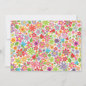 ベビー《キリスト教》洗礼式や命名式バプティスマパーソナライズされたンス 招待状 (裏面)