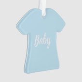 「ベビー」クリスマス オーナメント (正面)