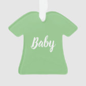 「ベビー」クリスマス オーナメント (正面)