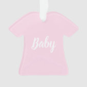 「ベビー」クリスマス オーナメント (正面)