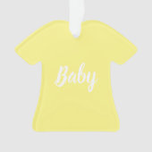 「ベビー」クリスマス オーナメント (正面)