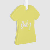 「ベビー」クリスマス オーナメント (正面)