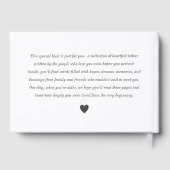 ベビー ゲストブック (裏面)