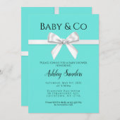 ベビー&コベビーシャワー招待状 招待状 (正面/裏面)