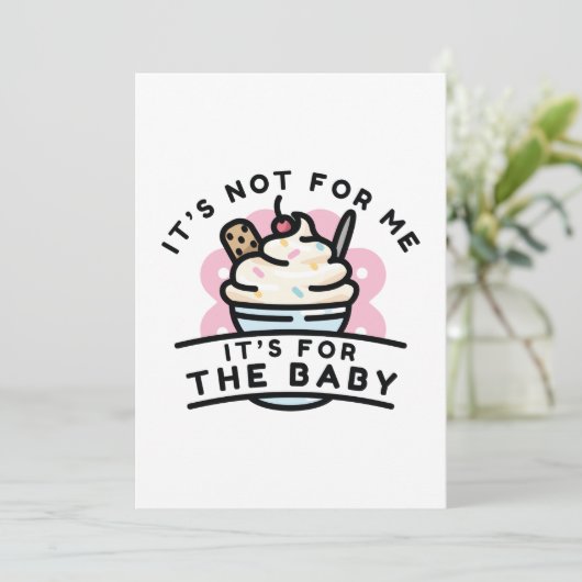 ベビー サンキューカード (スタンド正面)