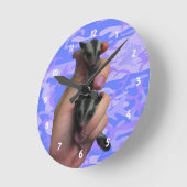 ベビー·シュガー·グライダーズ·クロック ラウンド壁時計 (傾斜)