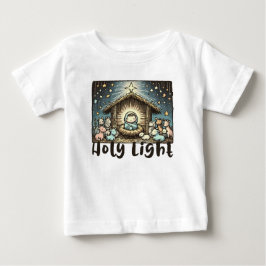 ベビー・ジーザス:聖なる光 ベビーTシャツ