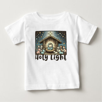 ベビー・ジーザス:聖なる光 ベビーTシャツ