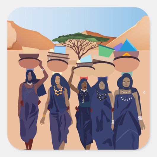 ベビー スクエアシール (正面)