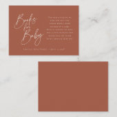 ベビー |スクエレガントリプトTerra Cotta Enclos エンクロージャーカード (正面/裏面)