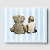 ベビー&テディベアベビーシャワーゲストブックキープサケ ゲストブック (裏面)