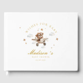 ベビー!テディベア&飛行機 ゲストブック (正面)