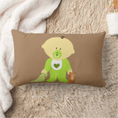 ベビー、テディ、腰枕。 ランバークッション (ブランケット)