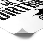 ベビー・ナーサリー用 ダートバイクMX 幼児 プリント (角)