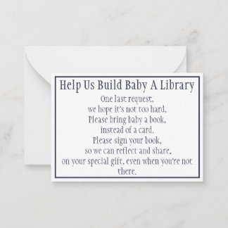 ベビー ノートカード