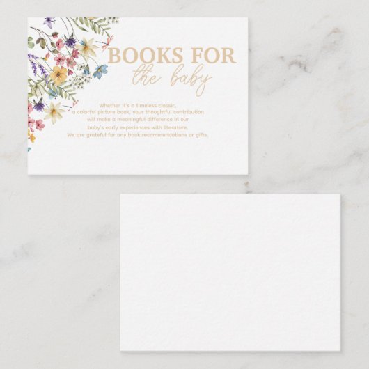 ベビー ノートカード (正面/裏面)