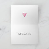 ベビー・ヒヨコ・ラブ・カード カード (内部)