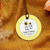 ベビー・ビーは？性別の表示パーティー フェイバータグ