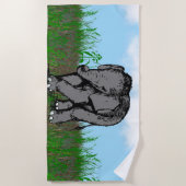 ベビー ビーチタオル (正面)