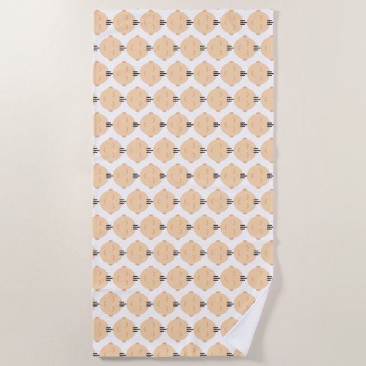 ベビー ビーチタオル (正面)