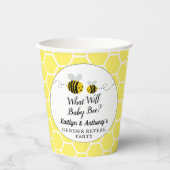ベビー・ビー・ジェンダーがパーティーを明らかにする 紙コップ (正面)