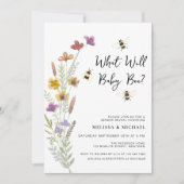 ベビー・ビー・ジェンダーが明らかにするもの 招待状 (正面)