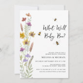 ベビー・ビー・ジェンダーが明らかにするもの 招待状 (正面)