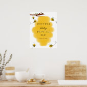 ベビー・ビー・ジェンダーが示すサインとは ポスター (キッチン)