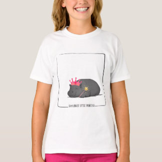 ベビー・ピグミーカポックおやすみ小さな王子Tシャツ Tシャツ