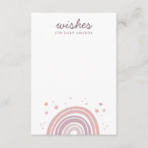 ベビー。ピンクと紫のレインボーアドバイス