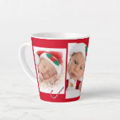 ベビー、ファミリー写真とキャンディーケーン， ZYPI カフェラテマグ (左アングル)