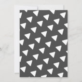 ベビー フォト コラージュ 誕生のお知らせ 招待状 (裏面)