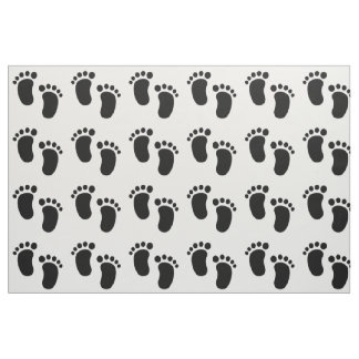 ベビー・フットプリント・ファブリック ファブリック