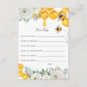 ベビー |フローラハニカムのまわりに エンクロージャーカード (正面)