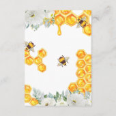 ベビー |フローラハニカムのまわりに エンクロージャーカード (裏面)