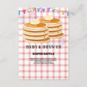 ベビー&ブランチフェスティバルスフレベビーシャワー エンクロージャーカード (正面)