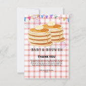 ベビー&ブランチフェスティバルスフレベビーシャワー サンキューカード (正面)
