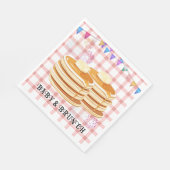 ベビー&ブランチフェスティバルスフレベビーシャワー スタンダードランチョンナプキン (角)